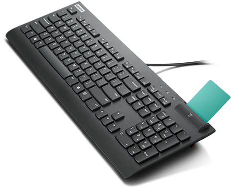 lenovo keyboard with smart card|Lenovo Smartcard Wired Keyboard II .